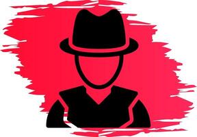 Detective Creative Icon Design vector