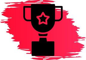 Trophy Creative Icon Design vector