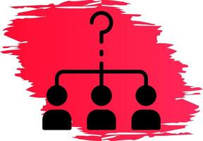 Applicants Screening Creative Icon Design vector