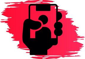 Selfies Creative Icon Design vector