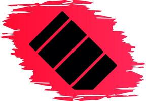 Eraser Creative Icon Design vector