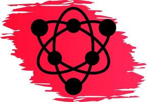 Atom Creative Icon Design vector
