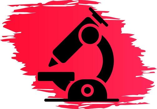 Microscope Creative Icon Design vector