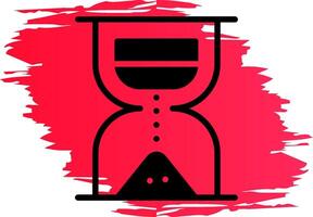 diseño de icono creativo de reloj de arena vector