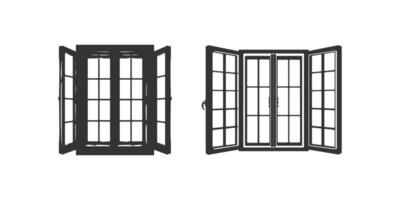 Window icon vector