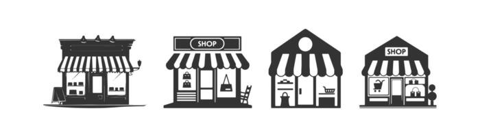 Marketplace icon set. Vector illustration design.