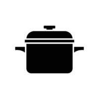 sauce pan icon vector design template simple and modern