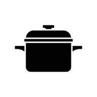 sauce pan icon vector design template simple and modern