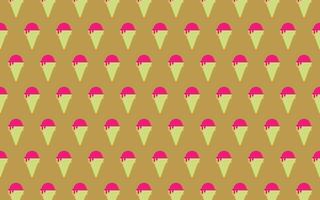 ice cream cone pattern. vector eps 10