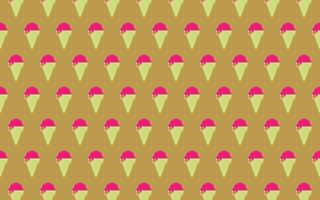 ice cream cone pattern. vector eps 10