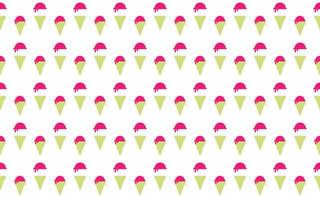 seamless pattern ice cream cone.Vector eps 10 vector
