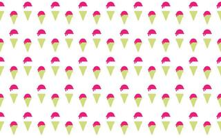 seamless pattern ice cream cone.Vector eps 10 vector