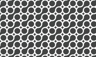 Seamless grey and white geometric pattern. vector