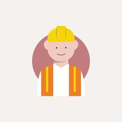 set of icons vector illustration concept line character profession job collection of simple and colored avatar symbols
