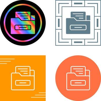 File Folder Vector Icon