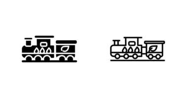 ecología tren vector icono