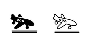 Flight Landing Vector Icon