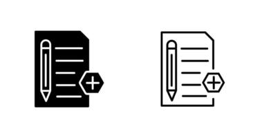 Medical Documents Vector Icon