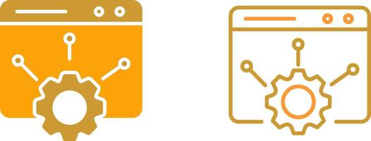 Web Setting Vector Icon