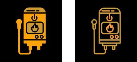 Tankless Water Heater Vector Icon