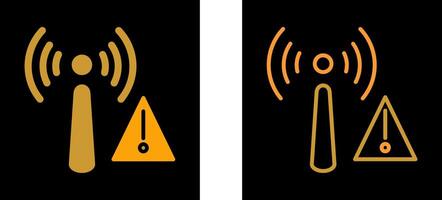 Non Ionizing Radiation Vector Icon