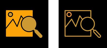 Image Search Vector Icon