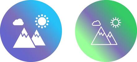 Mountain Vector Icon