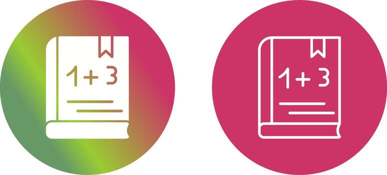 icono de vector de matemáticas