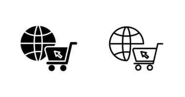 E commerce Online Store Vector Icon