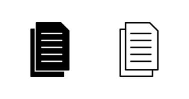 Document Vector Icon