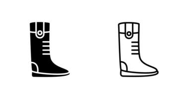 Long Boots Vector Icon