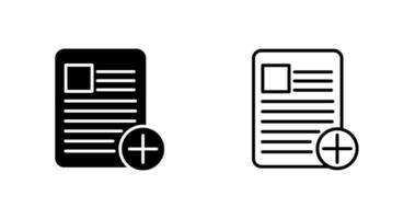 Medical Chart Vector Icon