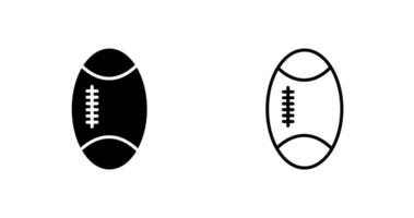 icono de vector de rugby