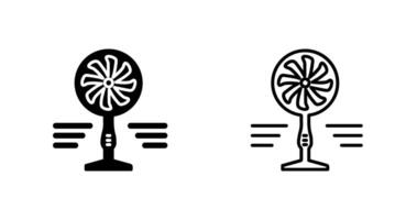 icono de vector de ventilador