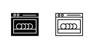 Dishwasher Vector Icon