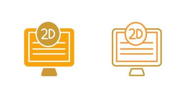 2D Quality Screen Vector Icon