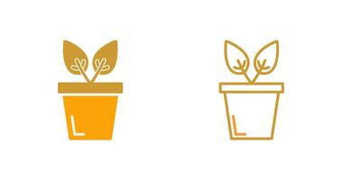 Plant Pot Vector Icon