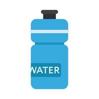 Sports bottle hydro flask water. Sport water bottle vector illustration colorful.