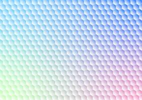 Blue circle bubble green gradient pattern background vector