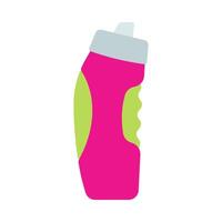 Deportes botella hidro matraz agua. deporte agua botella vector ilustración vistoso.