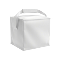 AI generated Blank Insulated Food Delivery Bag PNG
