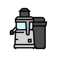 juicer restaurant equipment color icon vector illustration