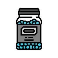 ammo paintball game color icon vector illustration