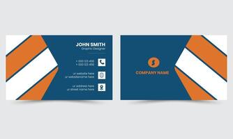 Creative Business Card Design vector