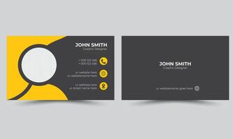 Creative Business Card Design vector