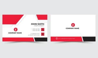 Creative Business Card Design vector