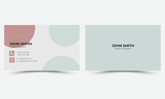 Creative Business Card Design vector