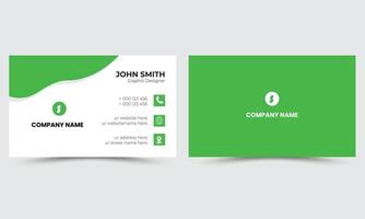 Creative Business Card Design vector