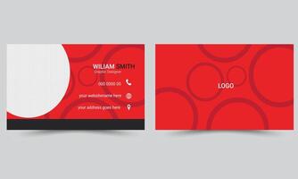 Creative Business Card Design vector