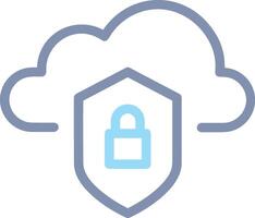 Cloud icon symbol vector image. Illustration of the hosting storage design image